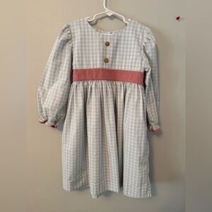 Banana Split Mint Green Gingham Dress